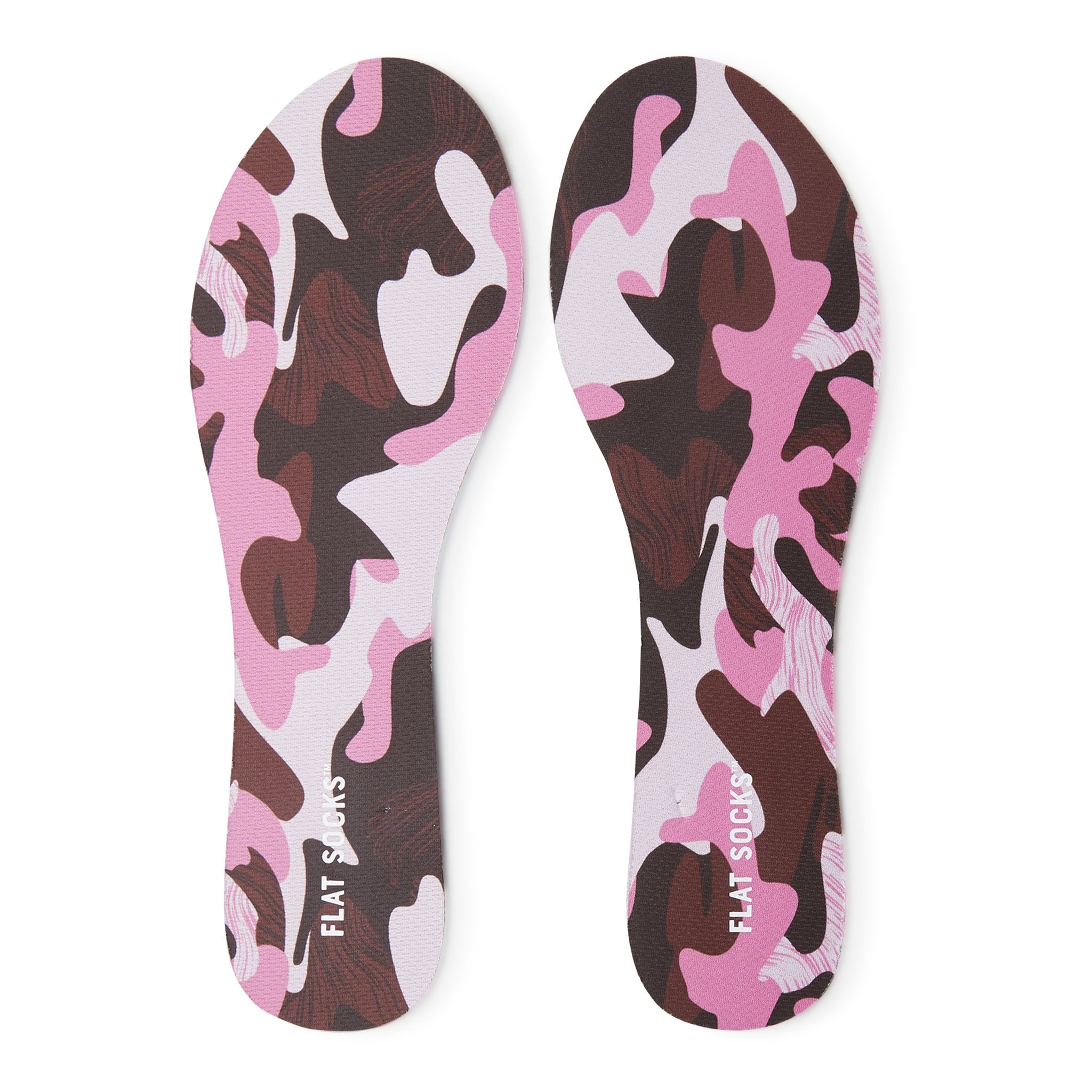 Mesh Flat Socks - Pink Camo - The Storehouse Flats