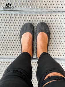 DUSK RAISED SUEDE | IN STOCK - The Storehouse Flats