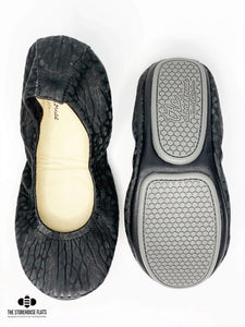 DUSK RAISED SUEDE | IN STOCK - The Storehouse Flats