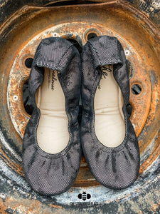 GUNMETAL SHIMMER | IN STOCK - The Storehouse Flats