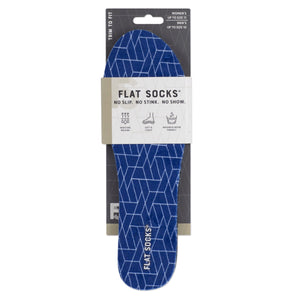 Terry Flat Socks - Blue - The Storehouse Flats