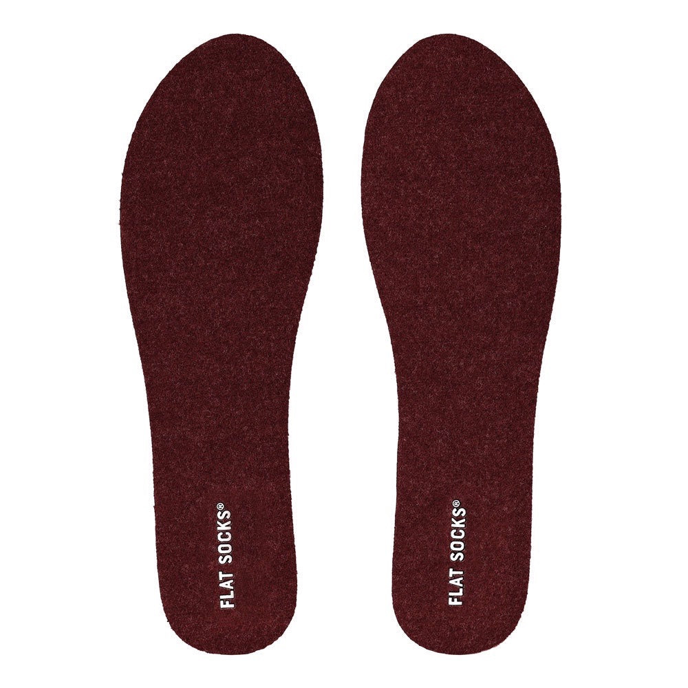 Micro Wool Flat Socks - Electric Magenta