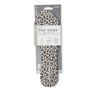 Terry Flat Socks - Leopard - The Storehouse Flats