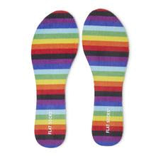 Terry Flat Socks - Rainbow - The Storehouse Flats