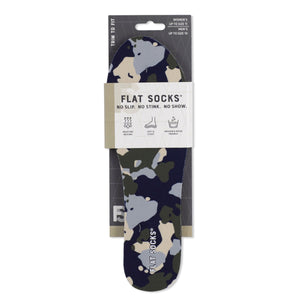 Mesh Flat Socks - Green Camo - The Storehouse Flats