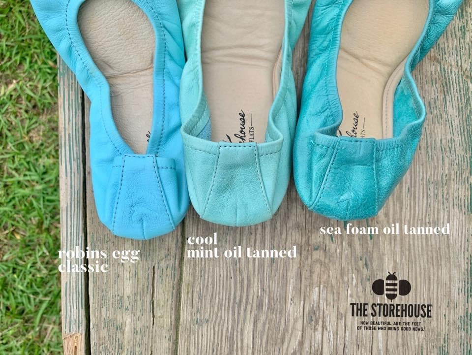 COOL MINT (Oil Tanned)- In-stock, ship now - The Storehouse Flats