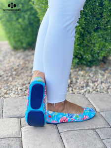 FREEDOM FLORAL LIGHT BLUE | SPECIAL PREORDER - The Storehouse Flats