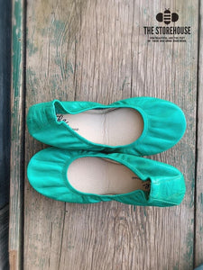 JUNGLE GREEN (Oil Tanned)- In Stock, Ship Now! - The Storehouse Flats