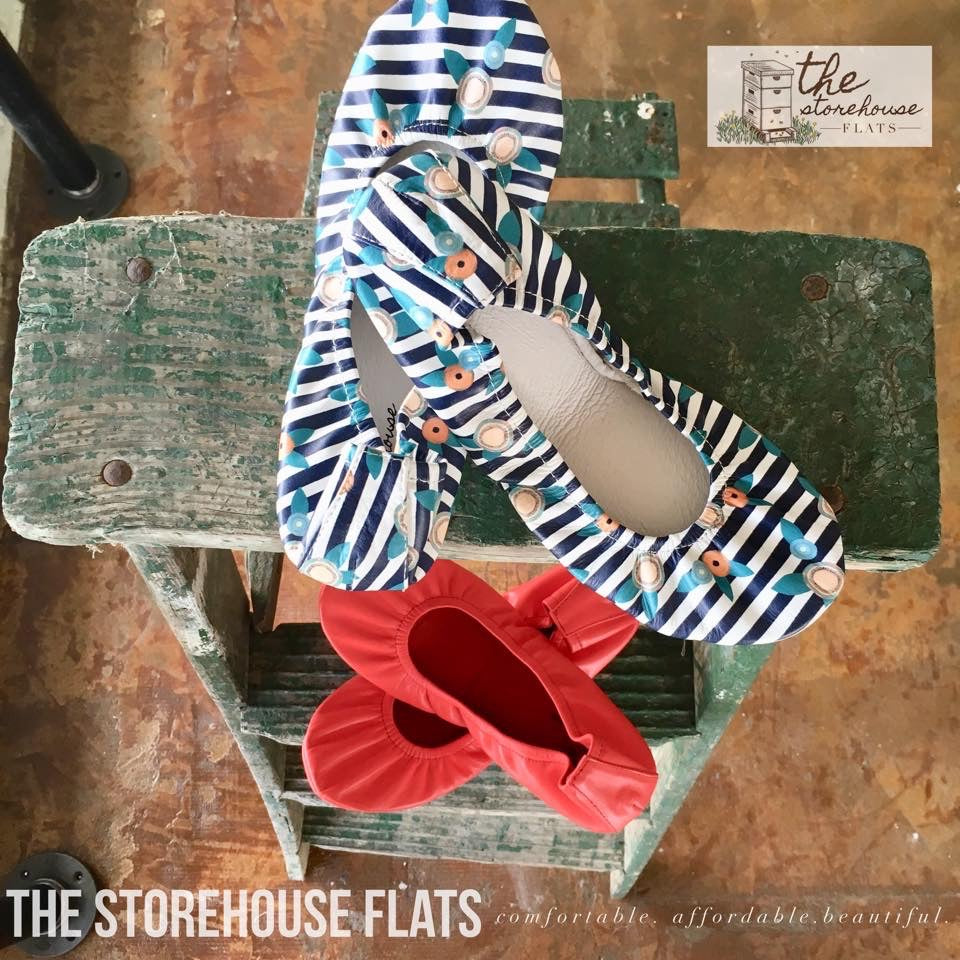 POSIE STRIPE- In-stock, ship now - The Storehouse Flats