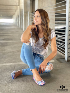 FREEDOM FLORAL DARK BLUE | SPECIAL PREORDER - The Storehouse Flats