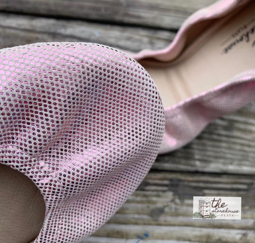 BLUSH SHIMMER- In-stock, ship now - The Storehouse Flats