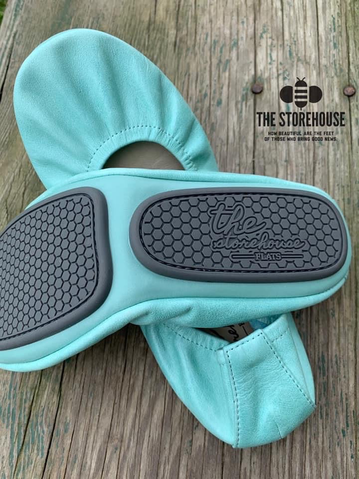 COOL MINT (Oil Tanned)- In-stock, ship now - The Storehouse Flats