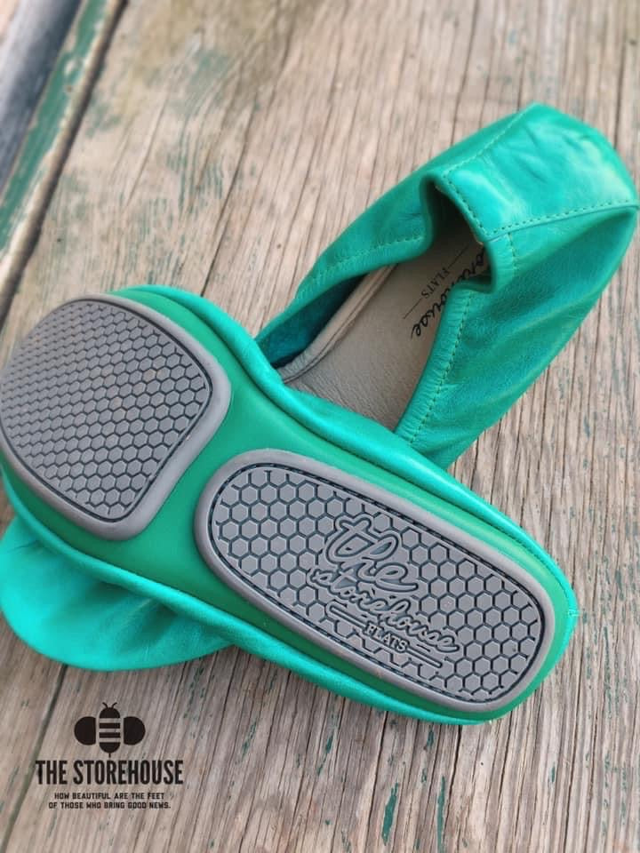 JUNGLE GREEN (Oil Tanned)- In Stock, Ship Now! - The Storehouse Flats