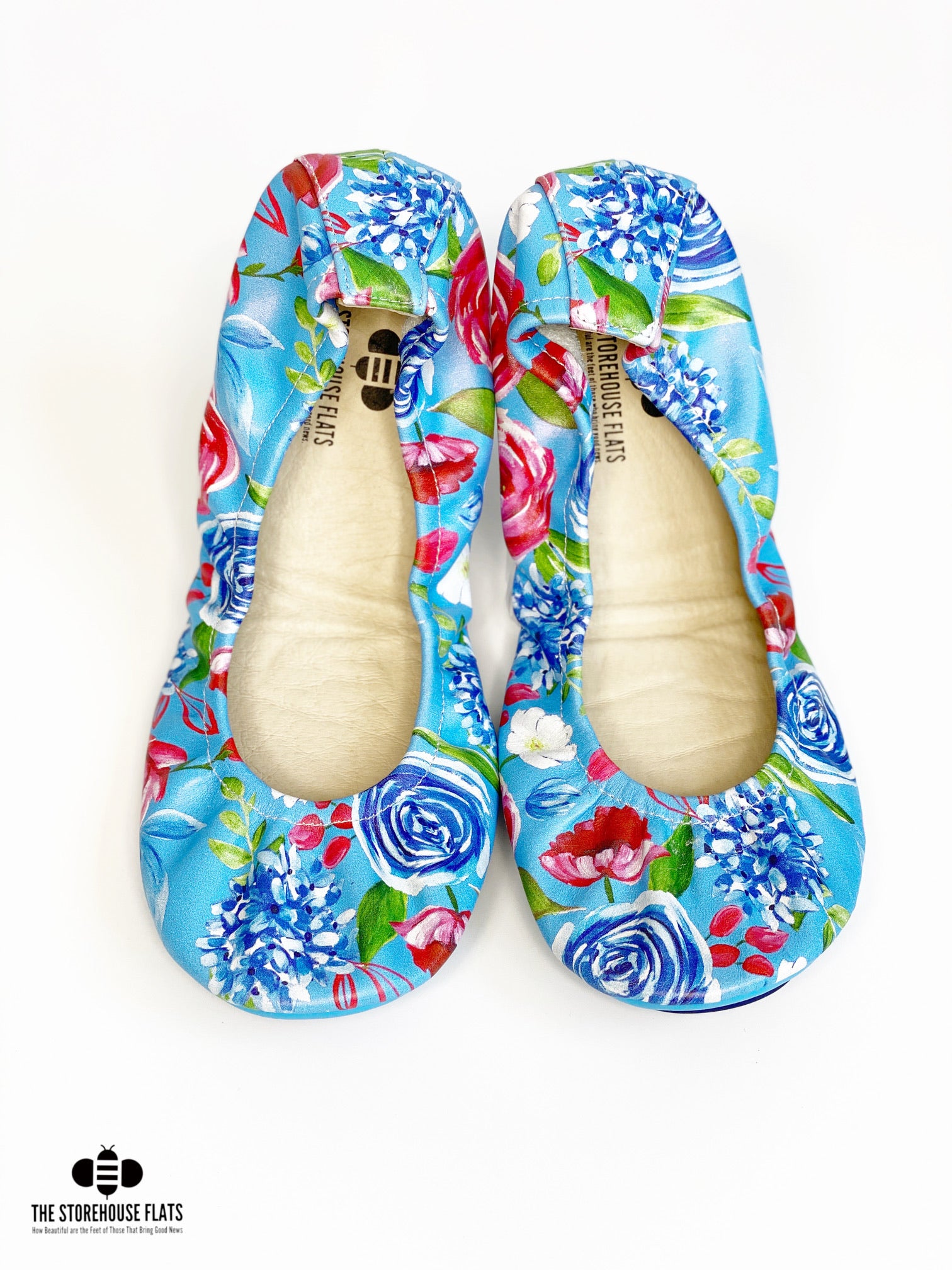 FREEDOM FLORAL LIGHT BLUE | SPECIAL PREORDER - The Storehouse Flats