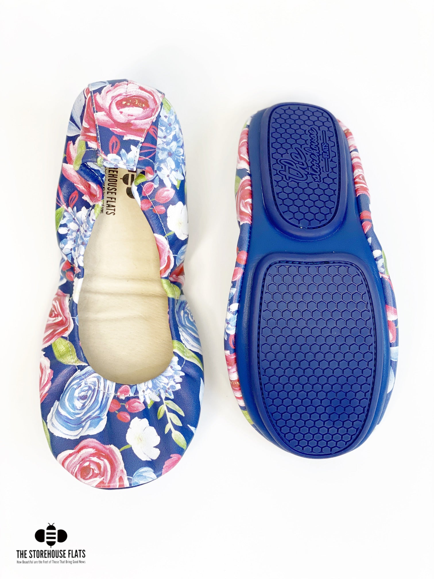 FREEDOM FLORAL DARK BLUE | SPECIAL PREORDER - The Storehouse Flats