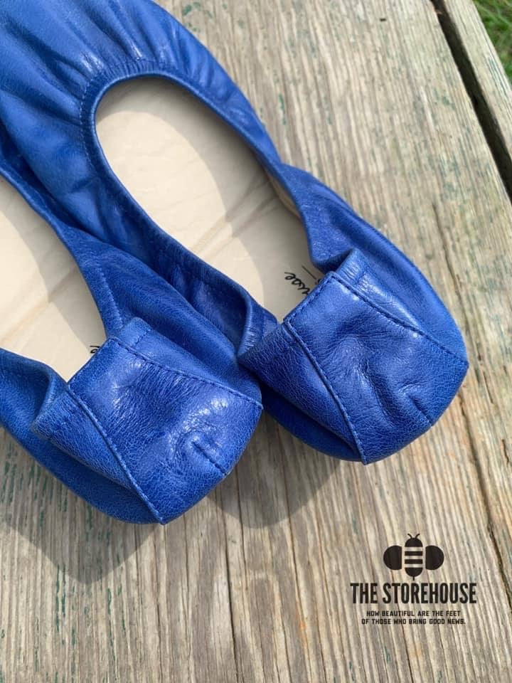 COBALT BLUE (Oil Tanned)- In-stock, ship now - The Storehouse Flats