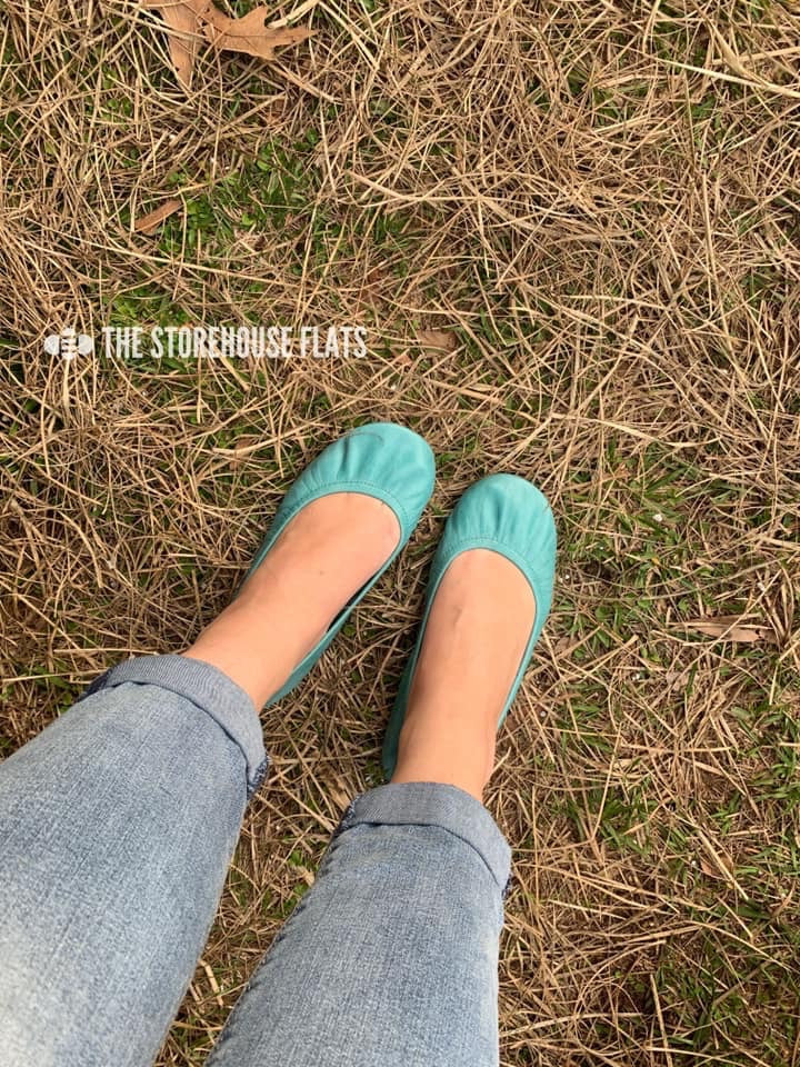 SEAFOAM BLUE (Oil Tanned)- JAN Special Edition Preorder - The Storehouse Flats