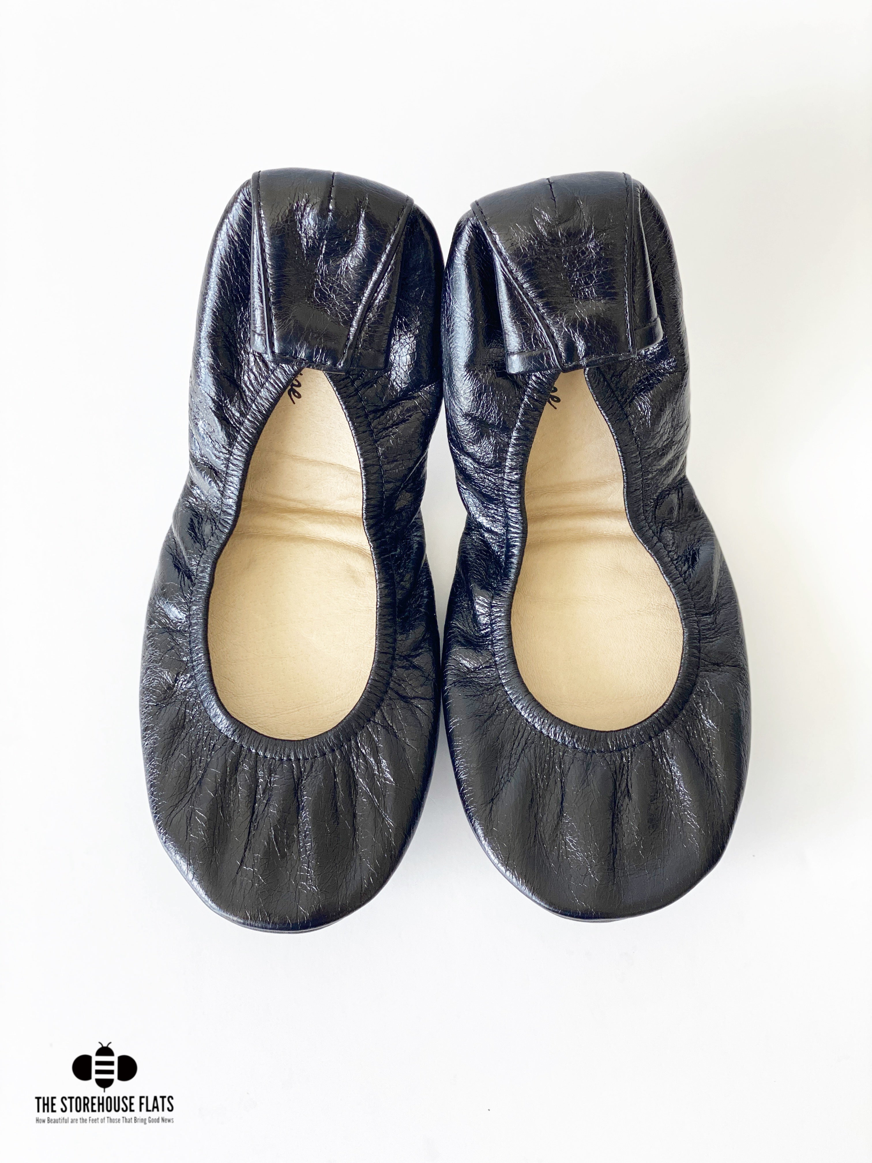 LICORICE BLACK OIL TANNED | IN STOCK - The Storehouse Flats