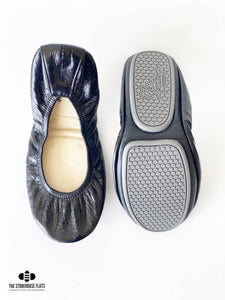LICORICE BLACK OIL TANNED | IN STOCK - The Storehouse Flats
