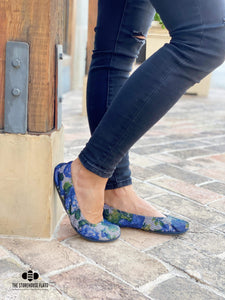 BLUE JEAN FLORAL | IN STOCK - The Storehouse Flats