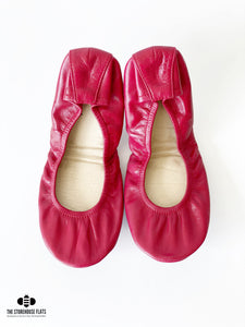 CHERRY RED OIL TANNED | IN STOCK - The Storehouse Flats