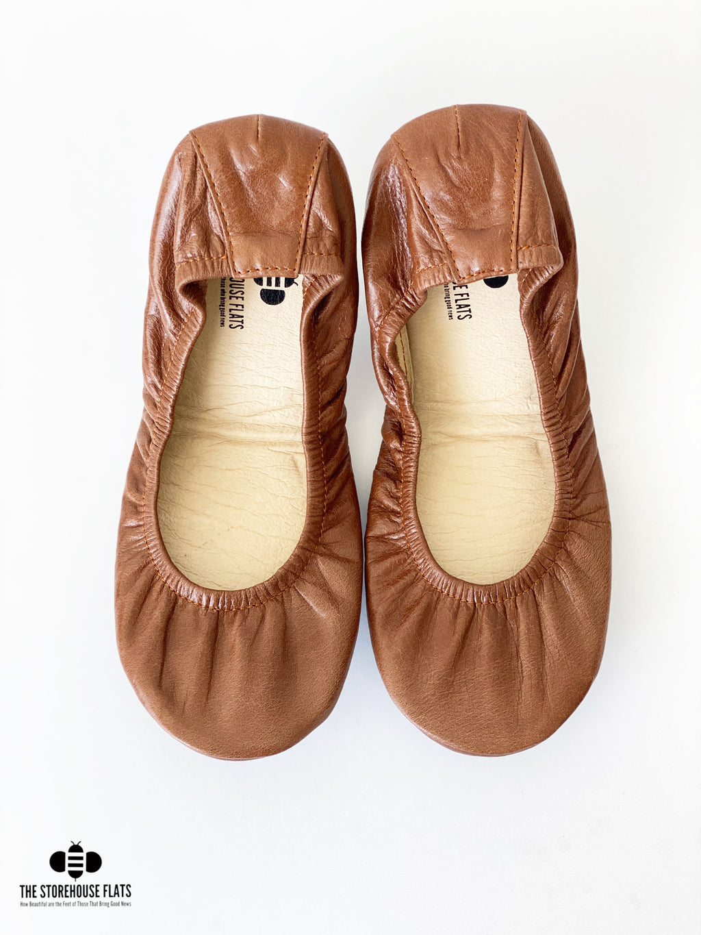 SADDLE BROWN OIL TANNED | IN STOCK - The Storehouse Flats