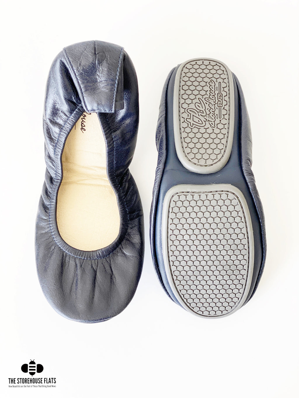 TRUE NAVY OIL TANNED | IN STOCK - The Storehouse Flats