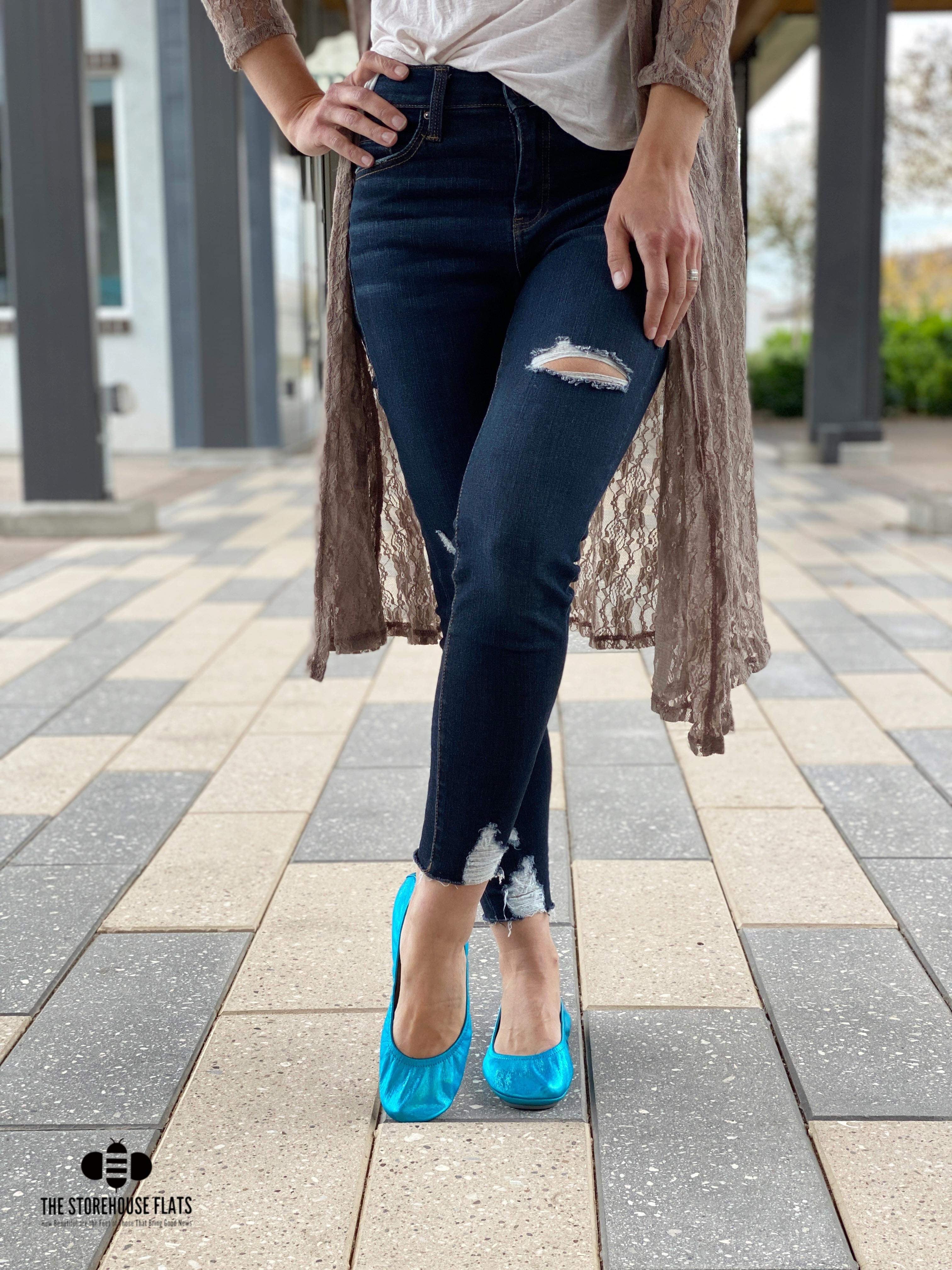 BLIZZARD BLUE RAINBOW | JANUARY PREORDER - The Storehouse Flats