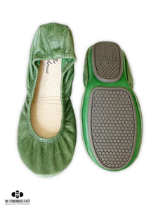 CACTUS GREEN OIL TANNED | JULY PREORDER - The Storehouse Flats