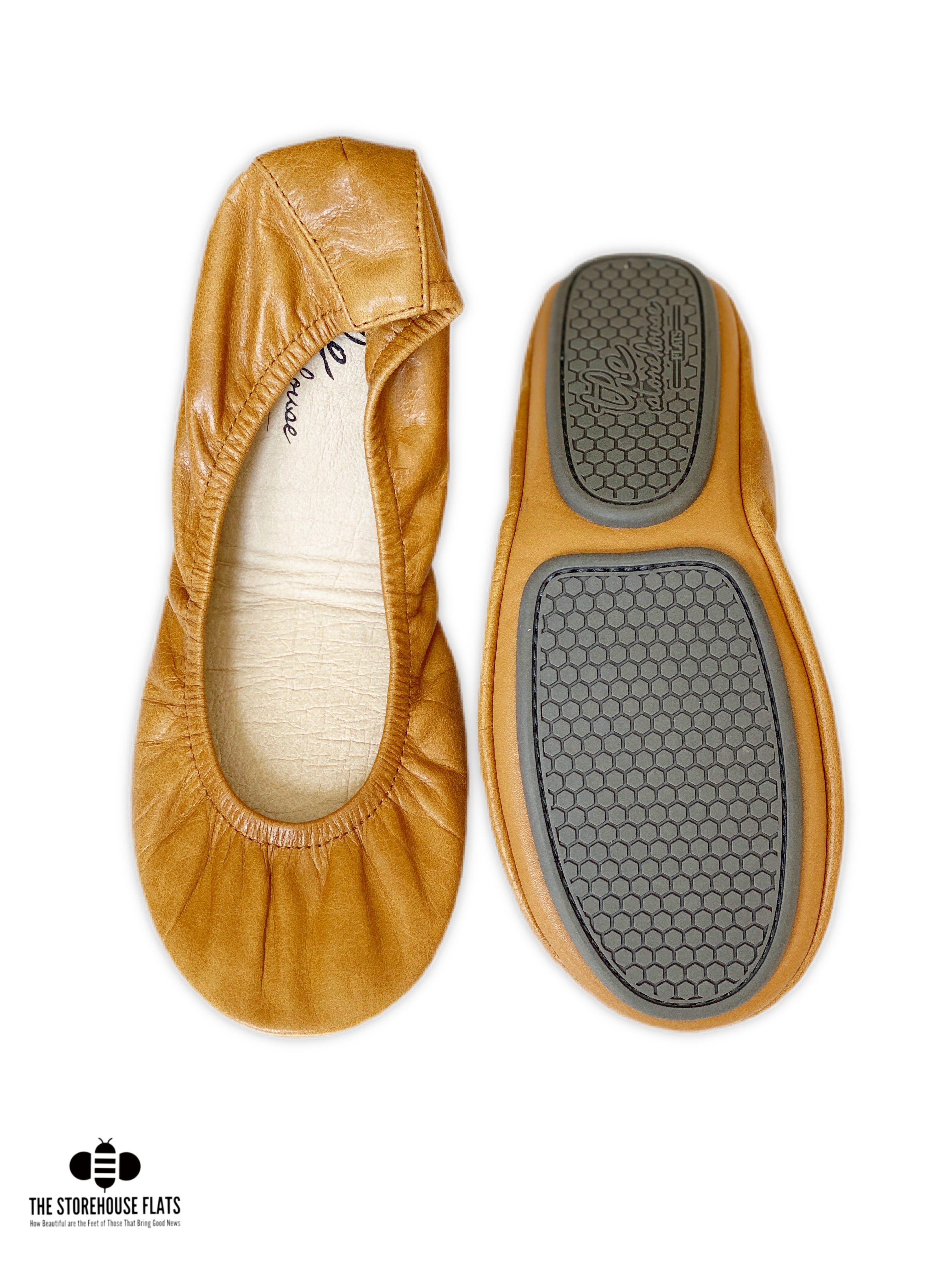 CAMEL OIL TANNED | JULY PREORDER - The Storehouse Flats