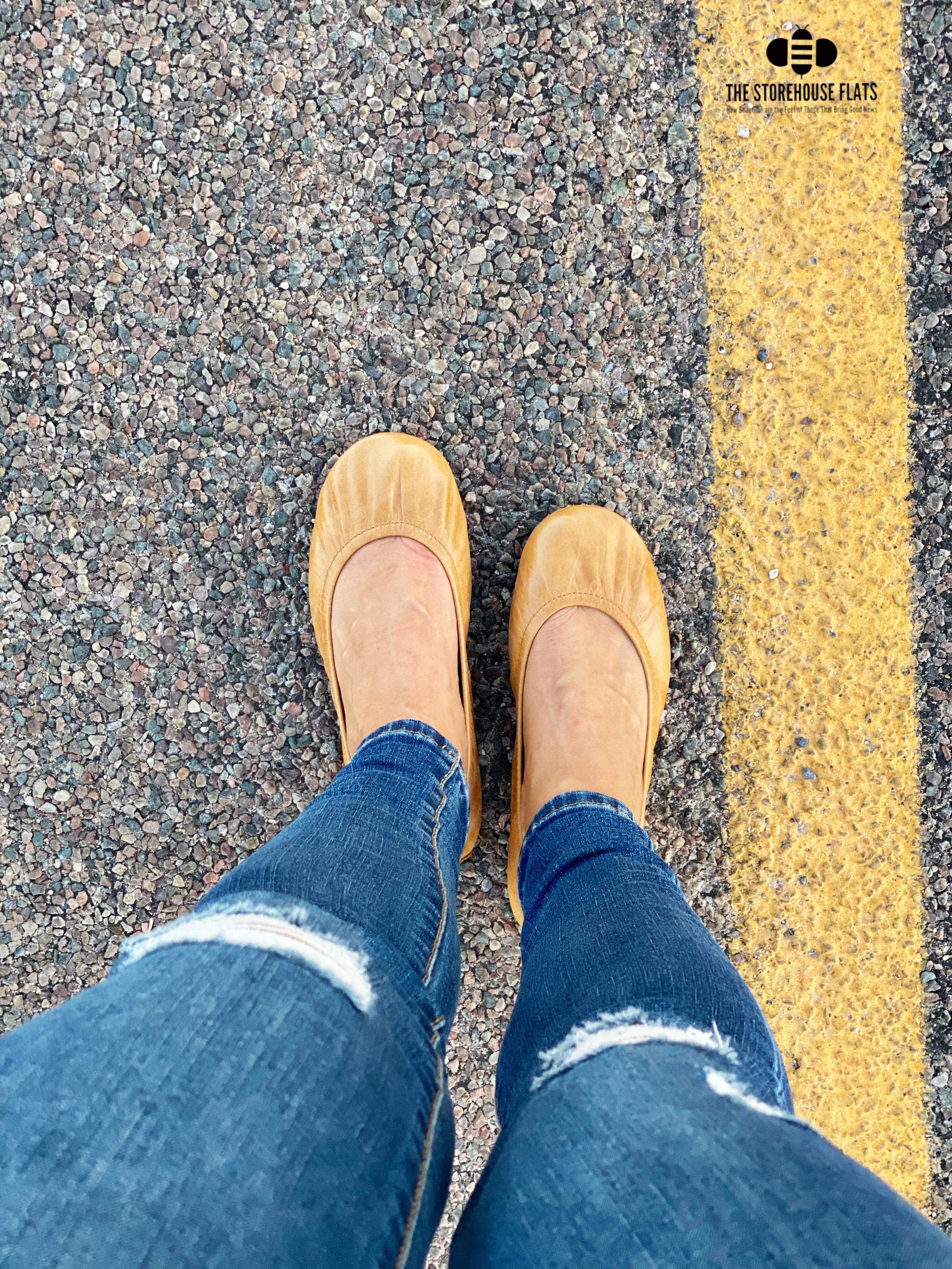 CAMEL OIL TANNED | JULY PREORDER - The Storehouse Flats