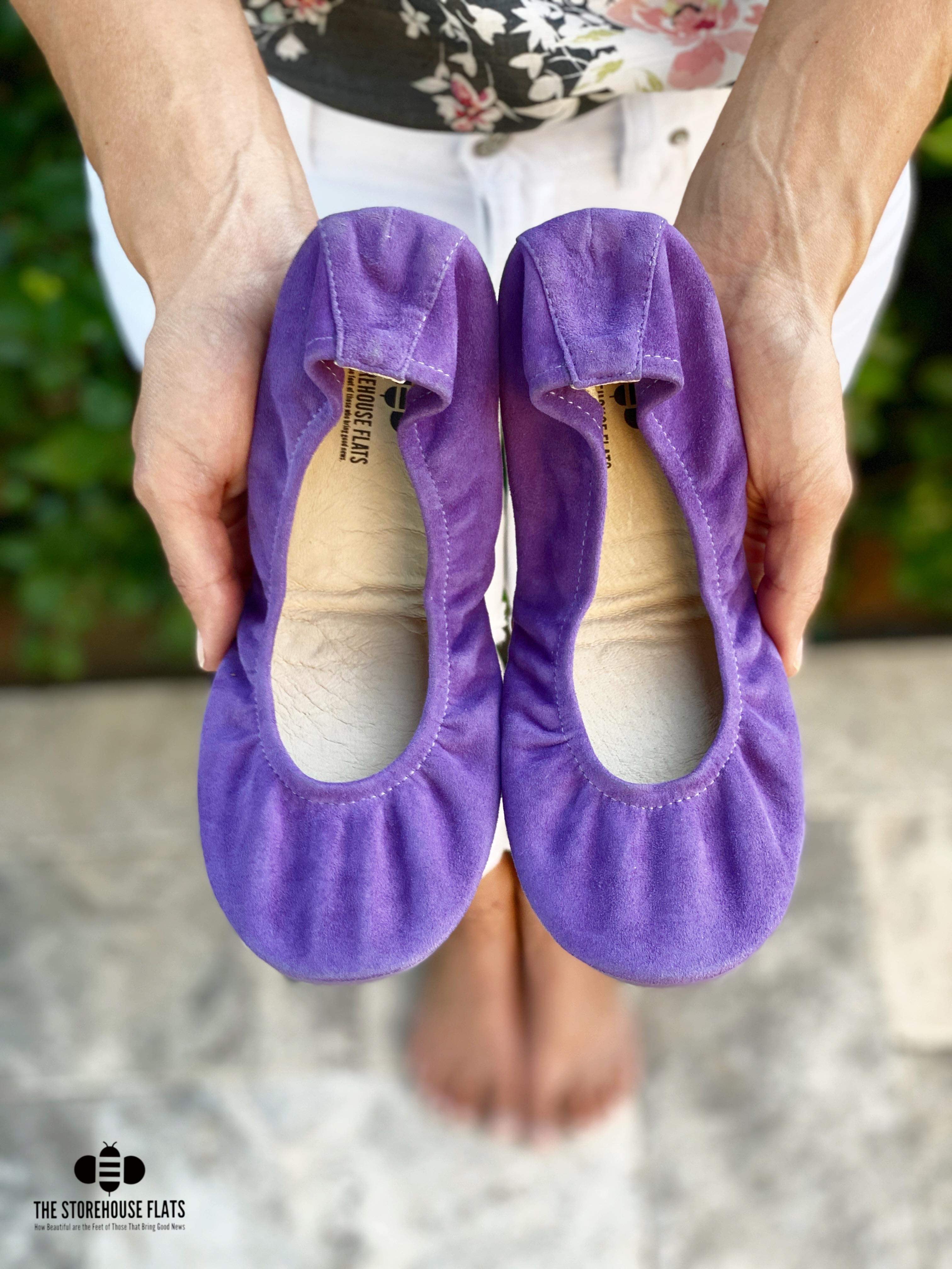 GUMBALL GRAPE SUEDE | JUNE PREORDER - The Storehouse Flats