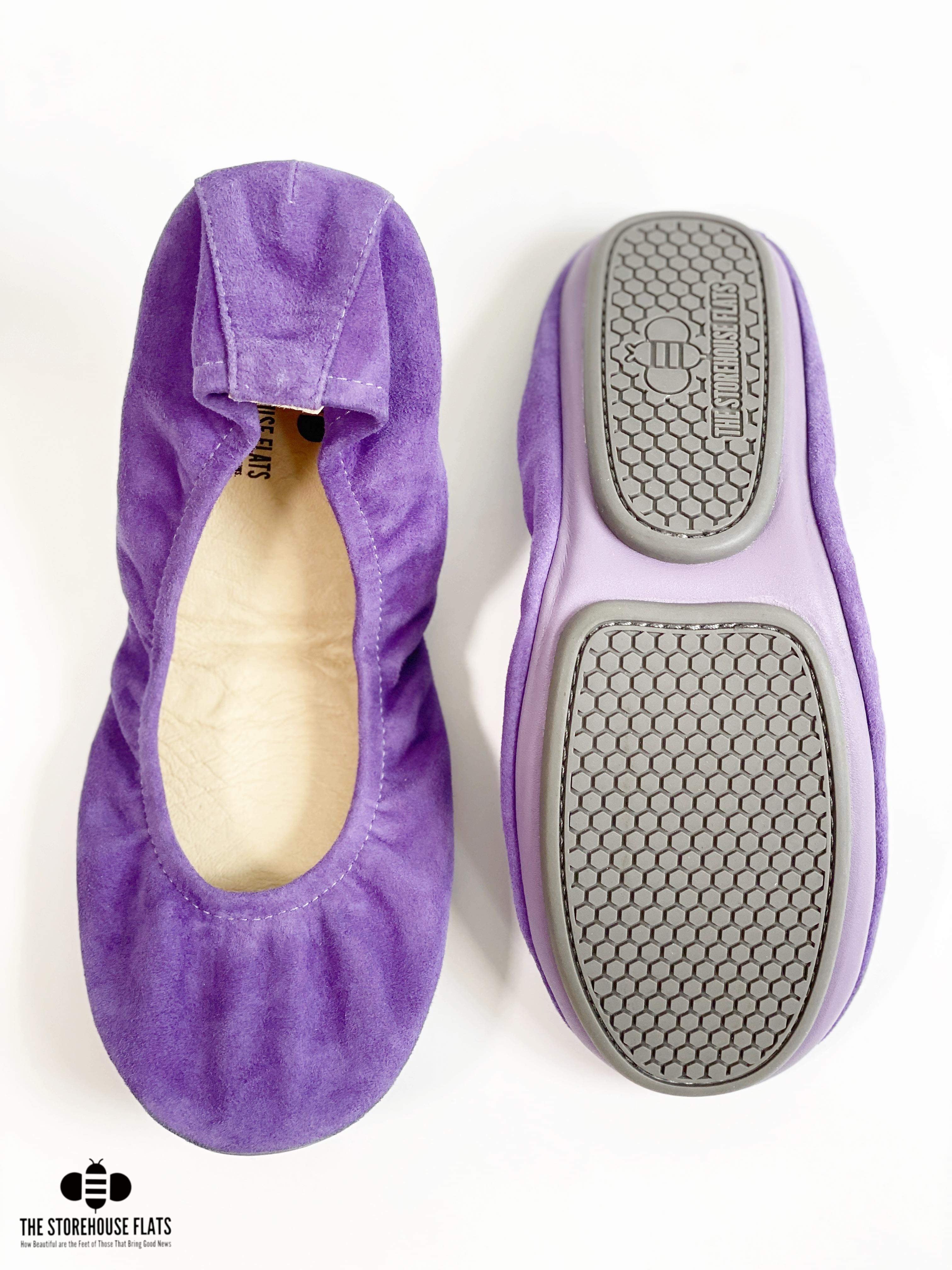 GUMBALL GRAPE SUEDE | JUNE PREORDER - The Storehouse Flats