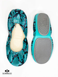 TEAL SNAKES | JANUARY PREORDER - The Storehouse Flats